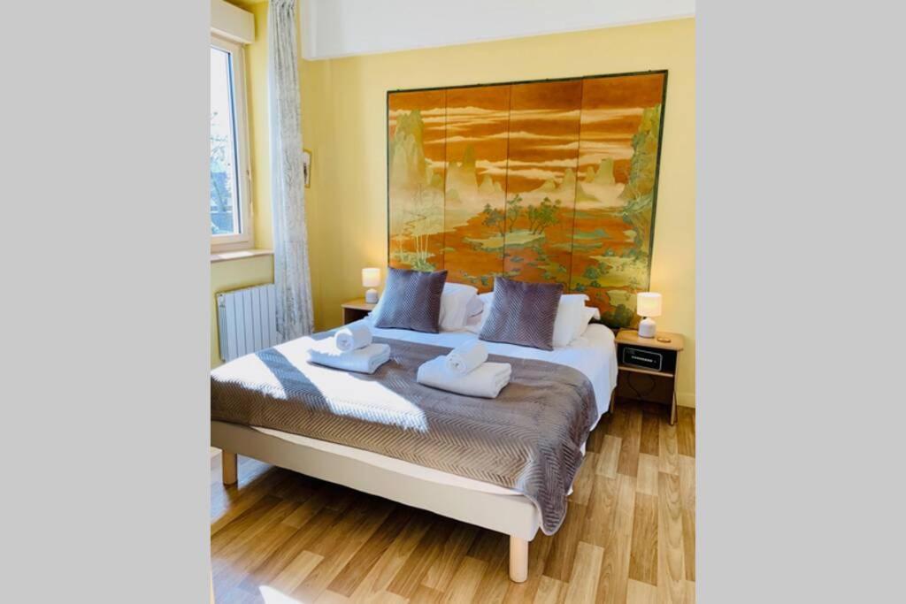 Le Petit Blanc - Vue Sur Le Square Des Lions Apartman Beaune  Kültér fotó
